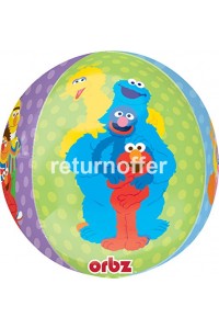 Balon folie 38cm Orbz, Anagram