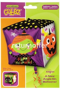 Balon folie 38 cm, Happy Halloween