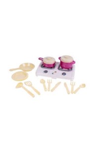 Aragaz de jucarie Malipen Little Helper cu accesorii