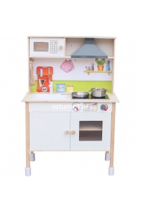 Bucatarie din lemn Enero Mini cu accesorii