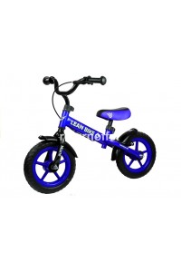 Bicicleta fara pedale Mario, albastru