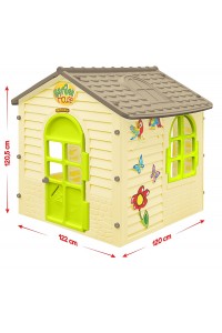 Casuta de joaca MochToys pentru copii, crem