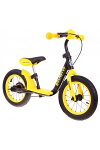 Bicicleta fara pedale SporTrike Balancer, galben