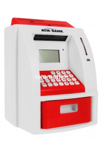 Bancomat ATM de jucarie, rosu