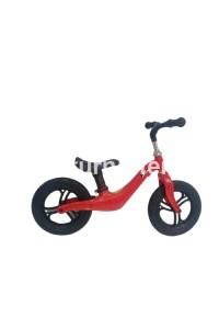 Bicicleta fara pedale cu cadru de magneziu Skillmax Sport UltraLight 2.8 kg, rosu