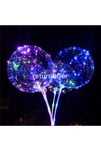 Baloane colorate cu iluminat LED
