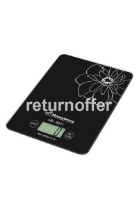 CANTAR BUCATARIE HB6011, NEGRU