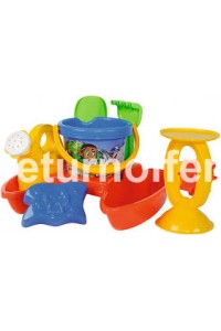 Set nisip Androni Pirati cu 7 accesorii