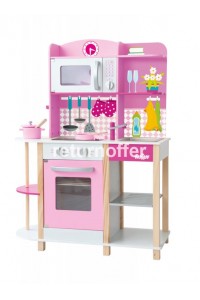 Bucatarie Woodyland Trendy din lemn pentru copii