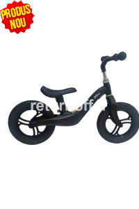 Bicicleta fara pedale cu cadru de magneziu Skillmax Sport UltraLight 2.8 kg, negru