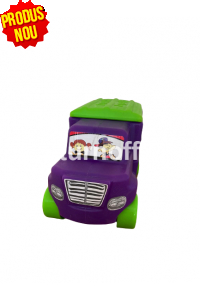 Camion Huby Toys cu spatiu de depozitare, mov